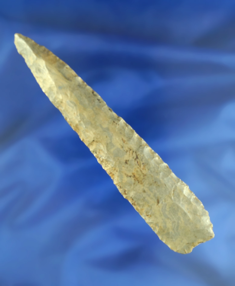 Nicely made 5" Flint Knife found in Missouri.