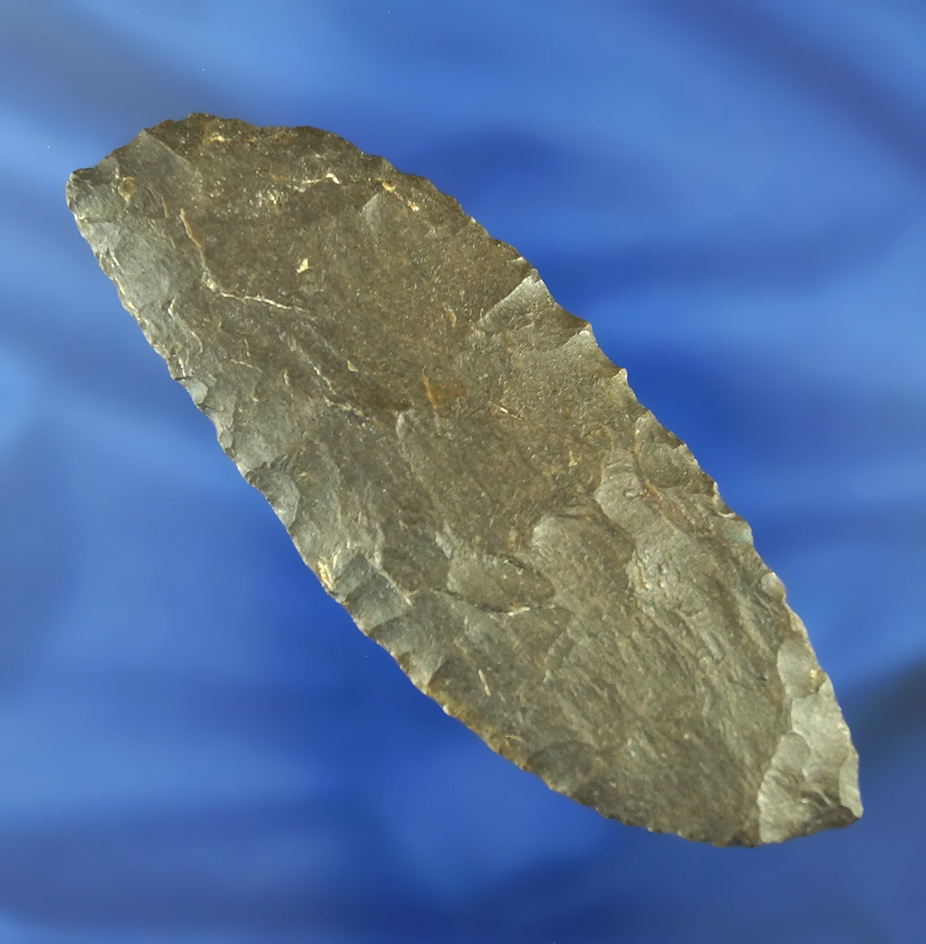 4 1/8" well patinated Paleo Knife found in Illinois