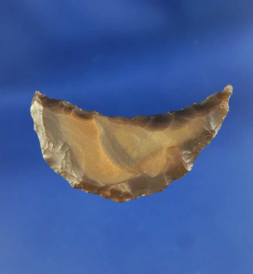 1 1/2" Paleo Crescent found in Nevada by R. D. Mudge.