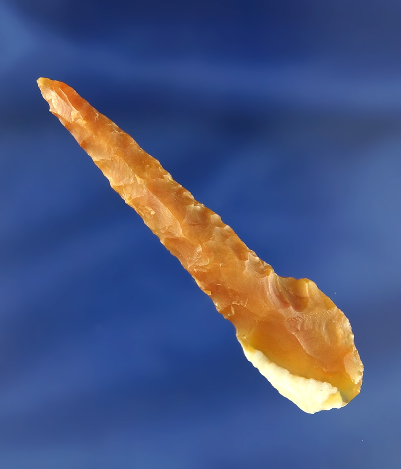 Very nice 2 5/8" Expanded Base Agate Drill found in Nevada.