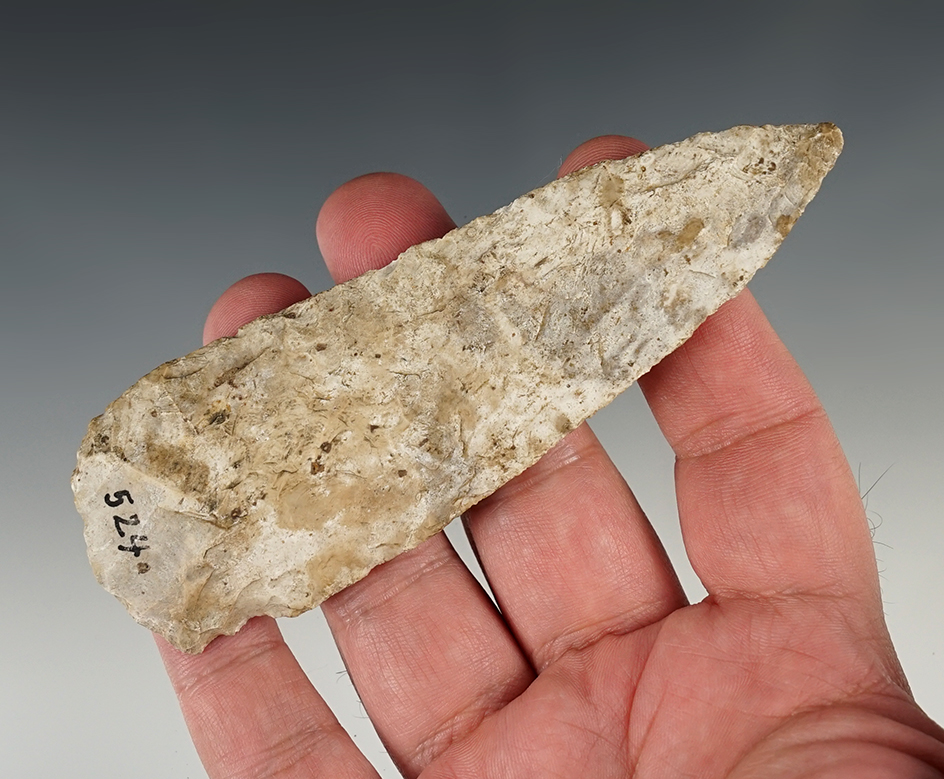 4 5/8" Flint Knife found in Florida.