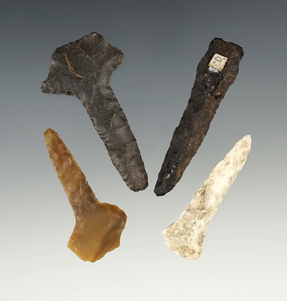 Set of 4 Drills found in New Mexico, largest is 2".