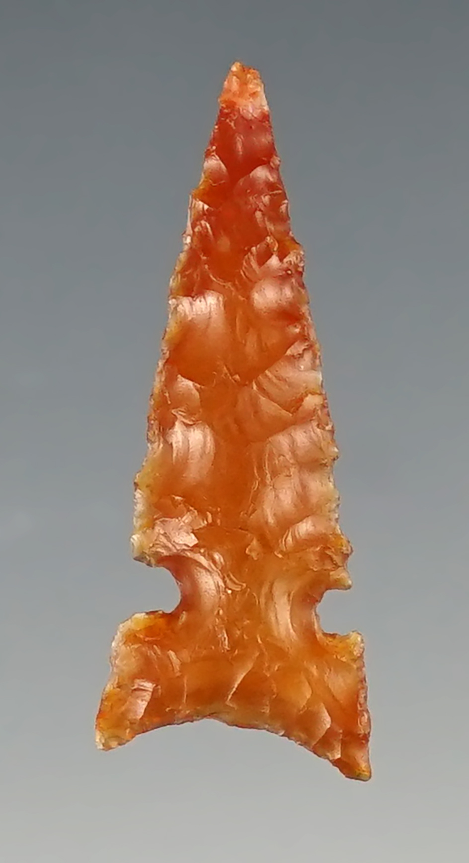 1 3/16" nicely styled Sidenotch arrow point made from high quality material found in Arizona.