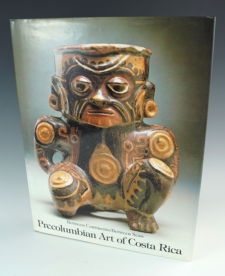 Book: pre-Columbian art of Costa Rica. This is a rare hardcopy edition in excellent condition.