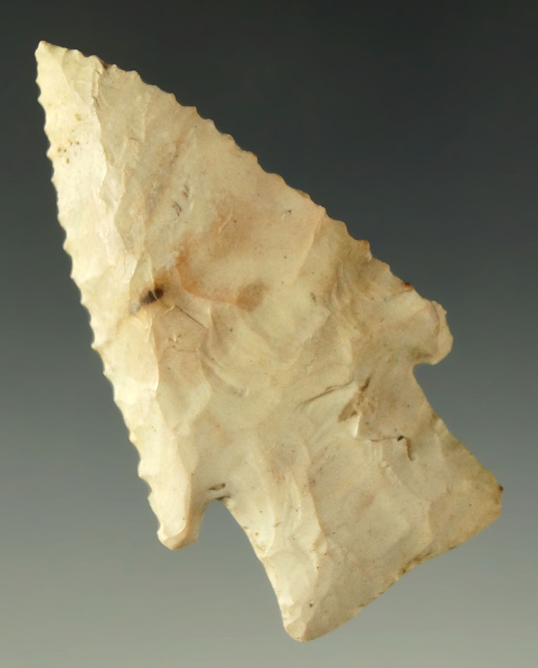 2 1/2" Hardin found in Jackson County Arkansas. Ex. Len Weidner collection.