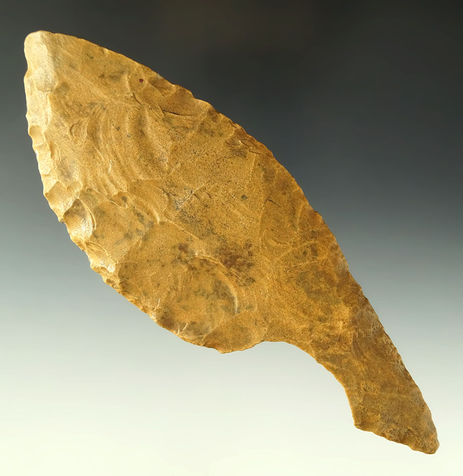 Rare! Large 6 5/16" Harahey Four Bevel Knife with a very large spokeshave - Nebraska.