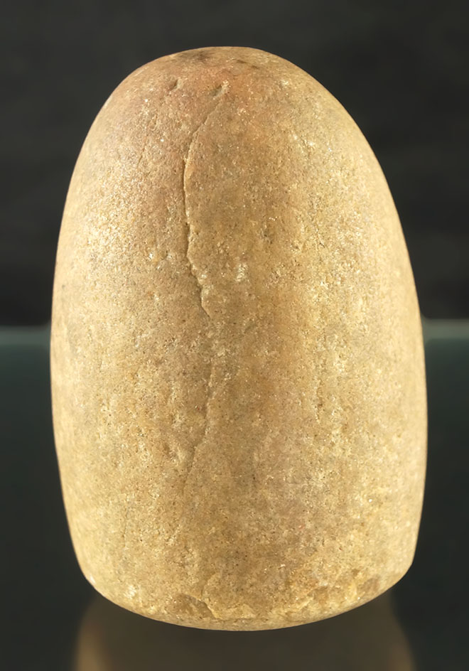 3 1/2" Pestle made from Quartz which is highly polished found in Union County Ohio.