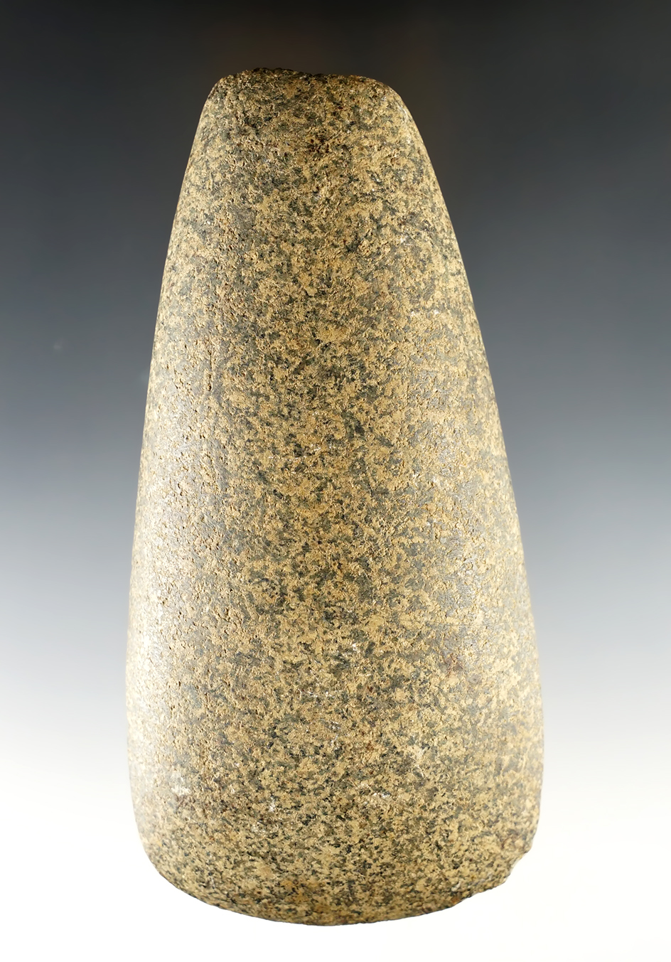 5 9/16" Hardstone Adze with great polish and excellent overall form. Found in Allen Co., Ohio.