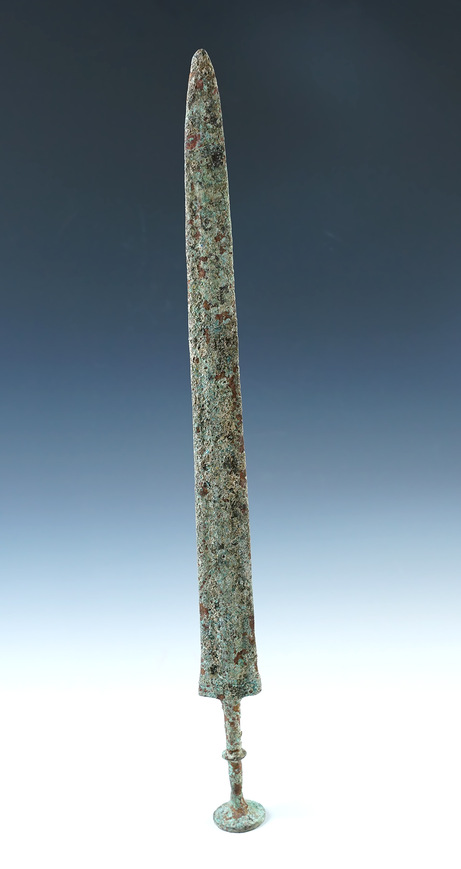 Nice! Heavy mineral deposits on the surface of this 20 1/4" long Roman Short Sword.
