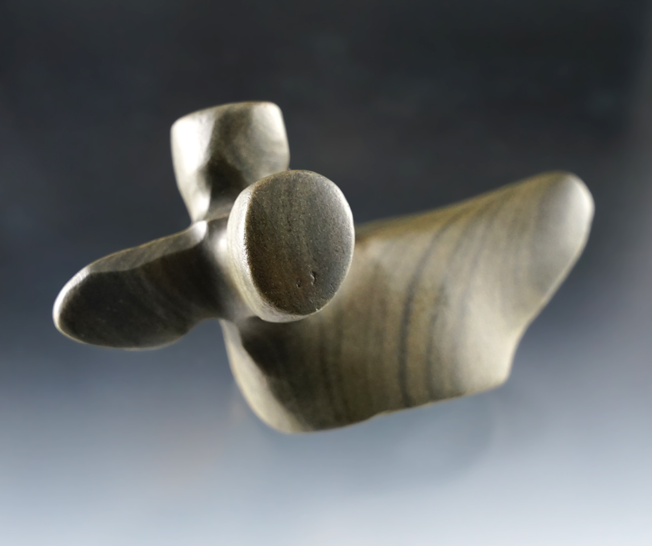 Sale Highlight! Incredible Popeye Birdstone known as the "Townsend Rocking Birdstone". 