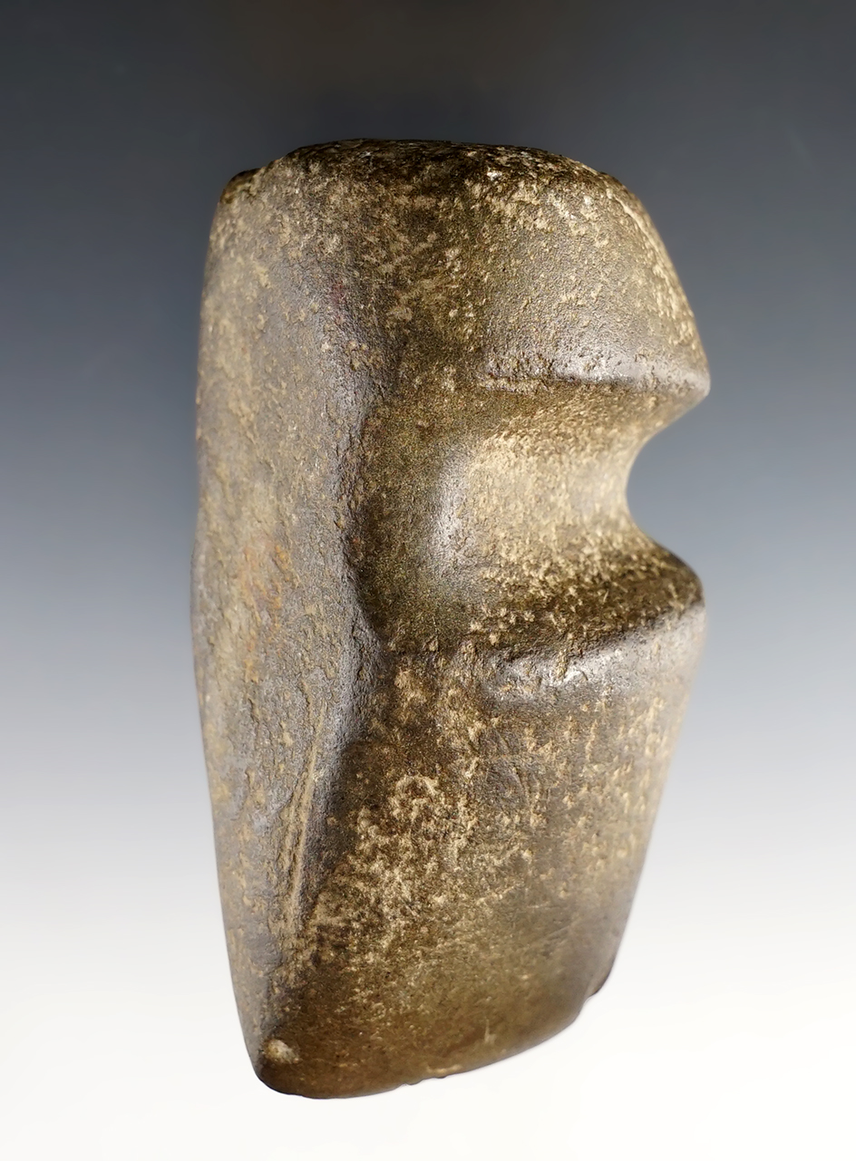 4" long 3/4 Groove Axe in excellent condition. Found in the Midwestern U.S.