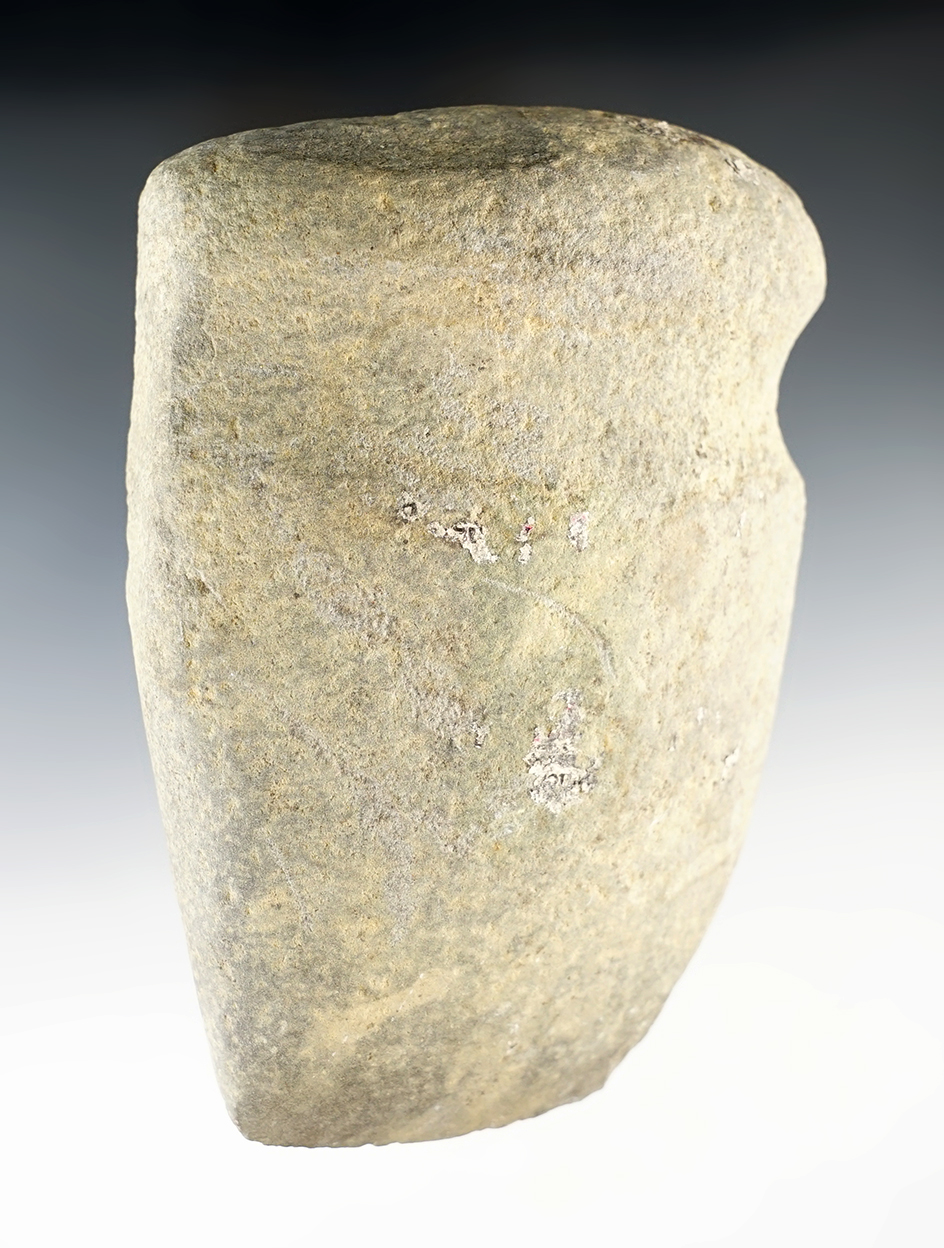 4 3/4" Long 3/4 Grooved Axe found in Maryland.