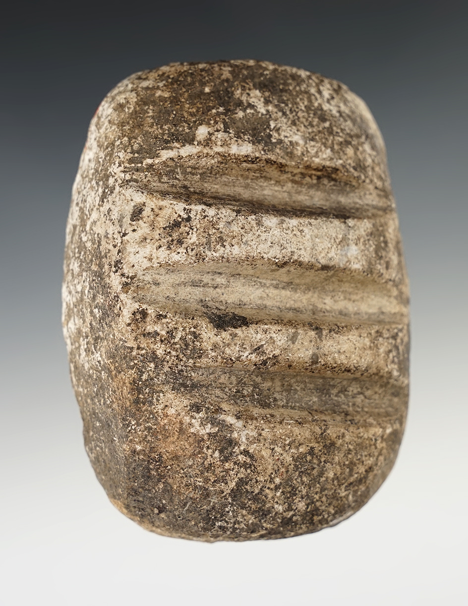 Excellent example! 4" Triple Grooved Arrow Shaft Polisher found in New Mexico.