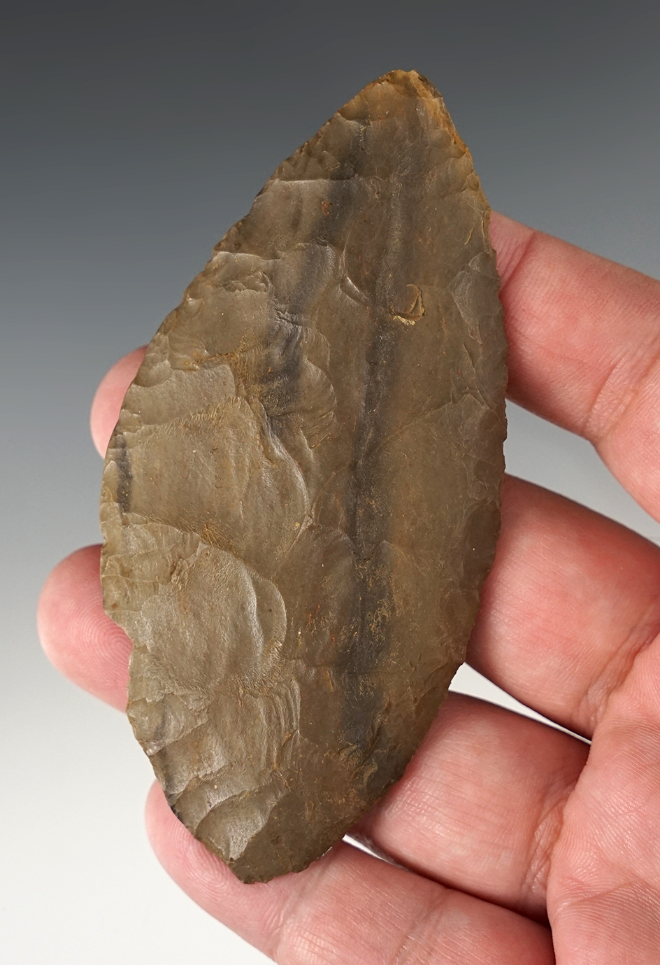 3 15/16" Blade found in 1993 in Boone Co., Missouri.
