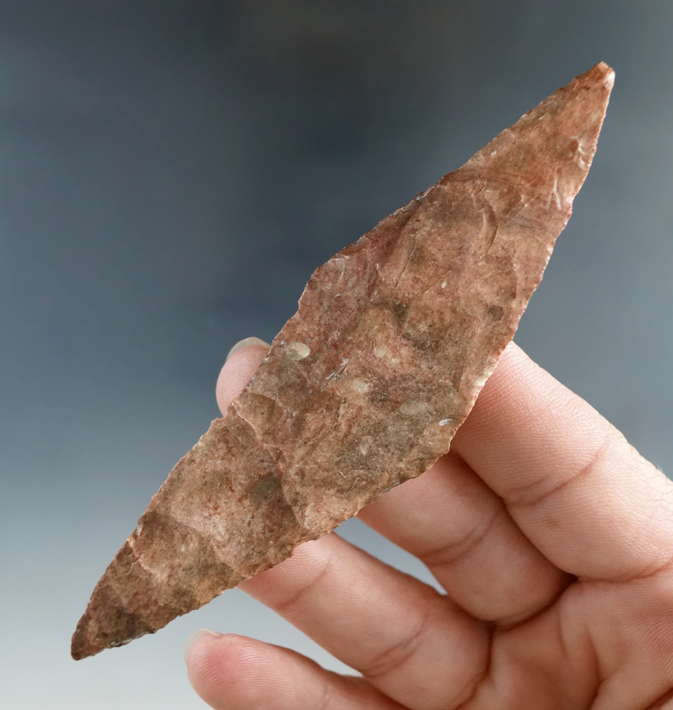 4 1/4" Harahey Knife found in Kansas.