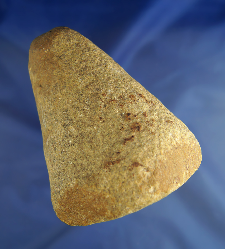 4 1/2" Conical Pestle found in Ohio.