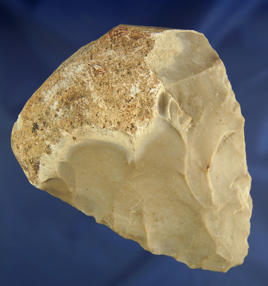 Large 5 3/16" classic style Kerrville Knife found in Texas.