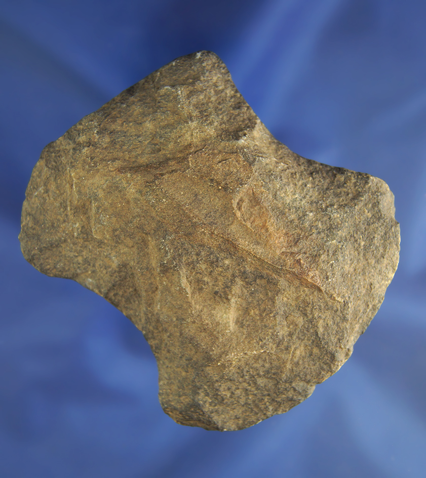 3 3/8" double bit stone Axe found in Oklahoma.