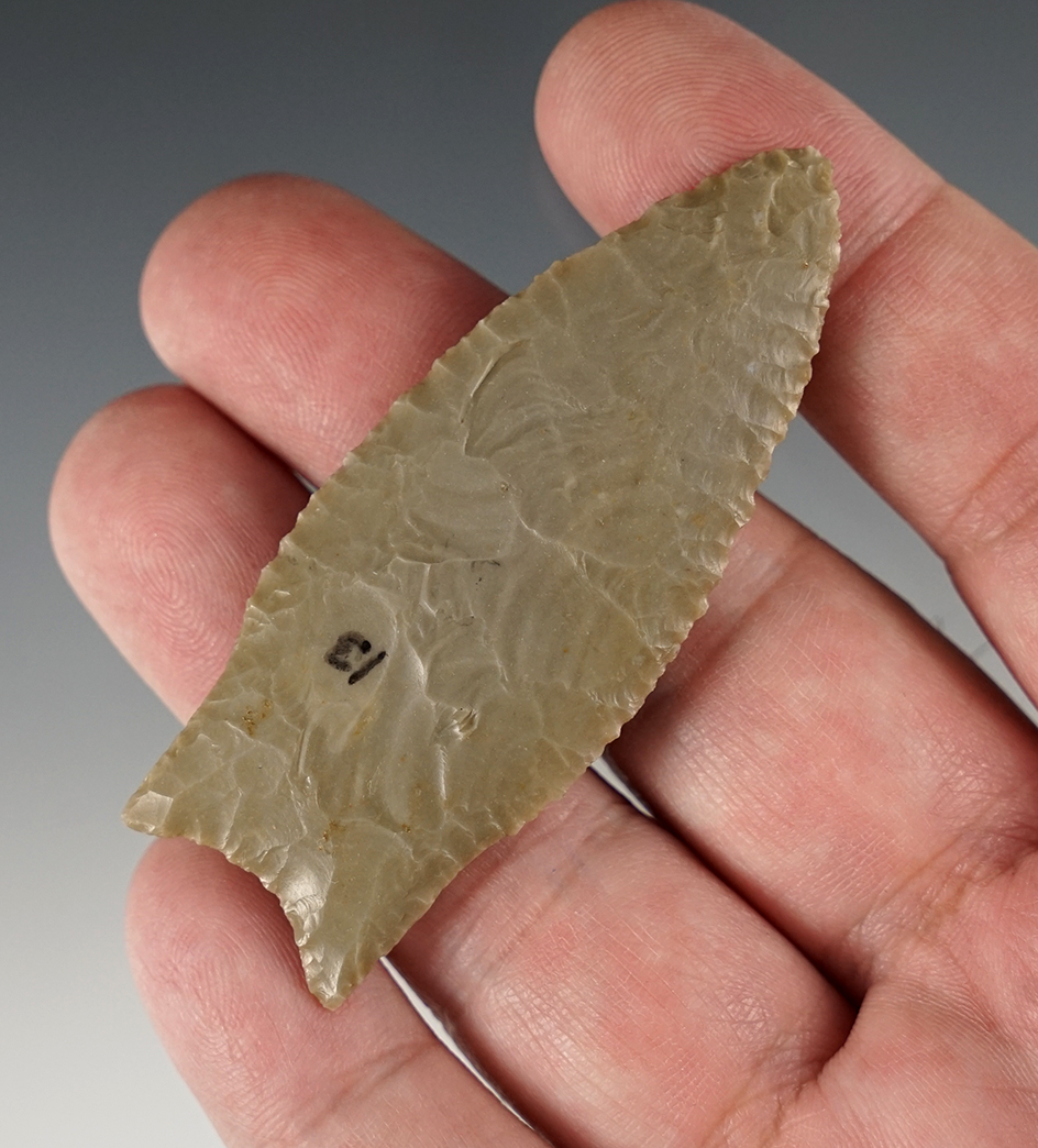 Finely made 2 11/16" Kersey found in Cheyenne Co., Colorado. 2 COA's.