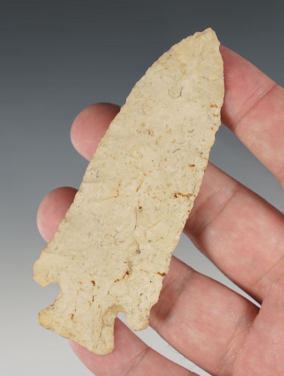 3 7/8" Lost Lake that is well patinated found in Harden, Wisconsin.