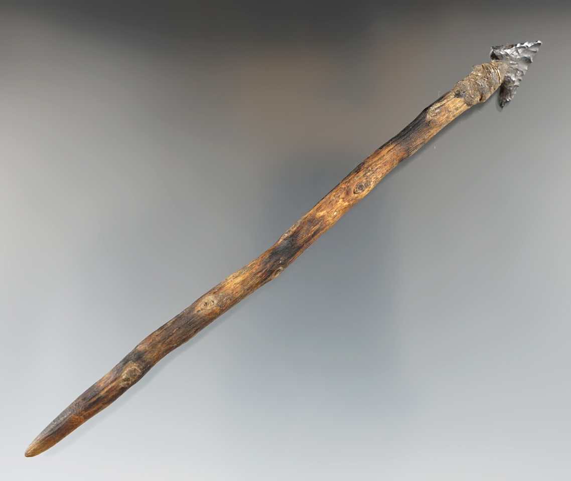 Very Rare! 6 3/8" Long Original compound arrow fore shaft found in Northern California.