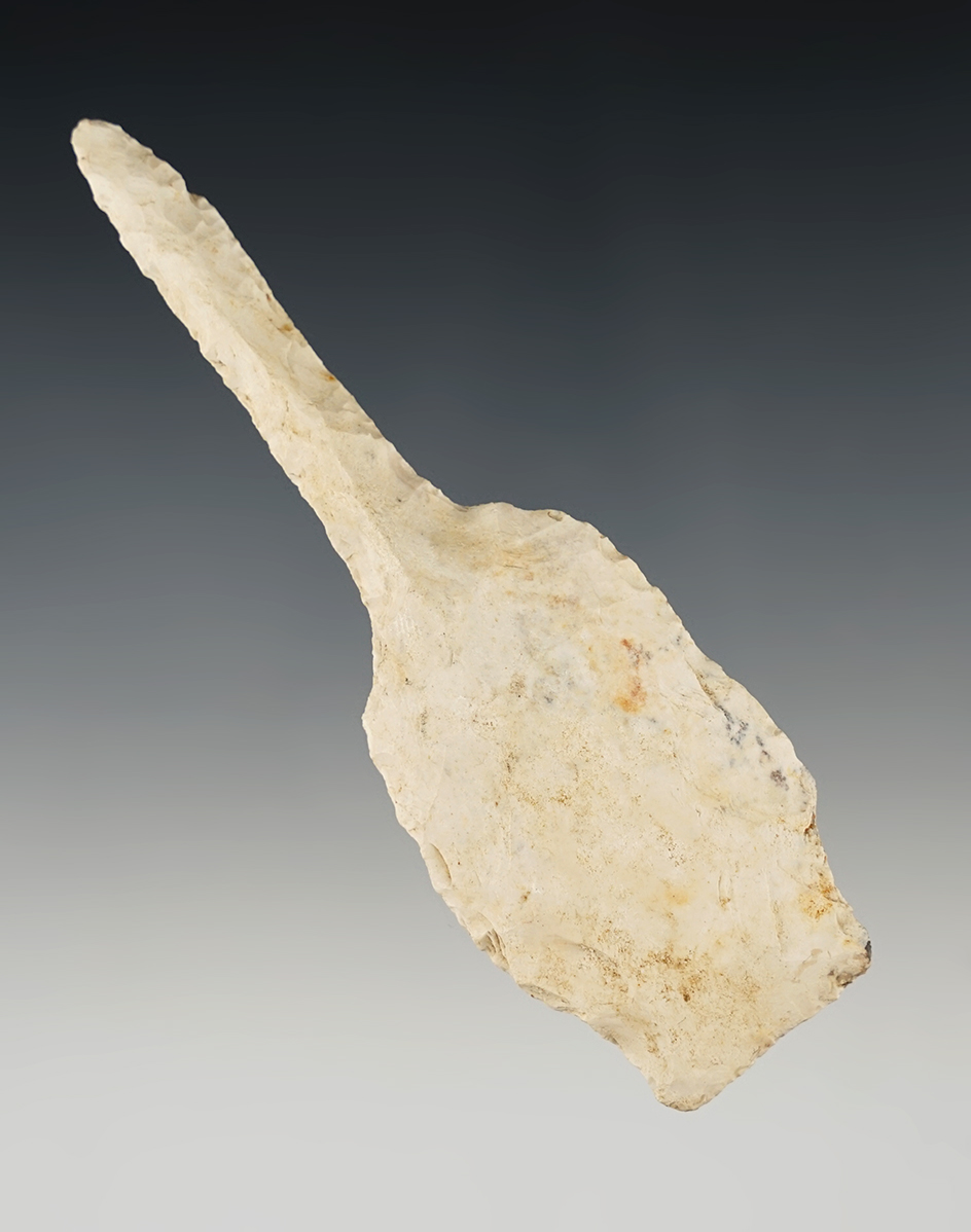 Nicely made 4 3/8" Drill found in Illinois.