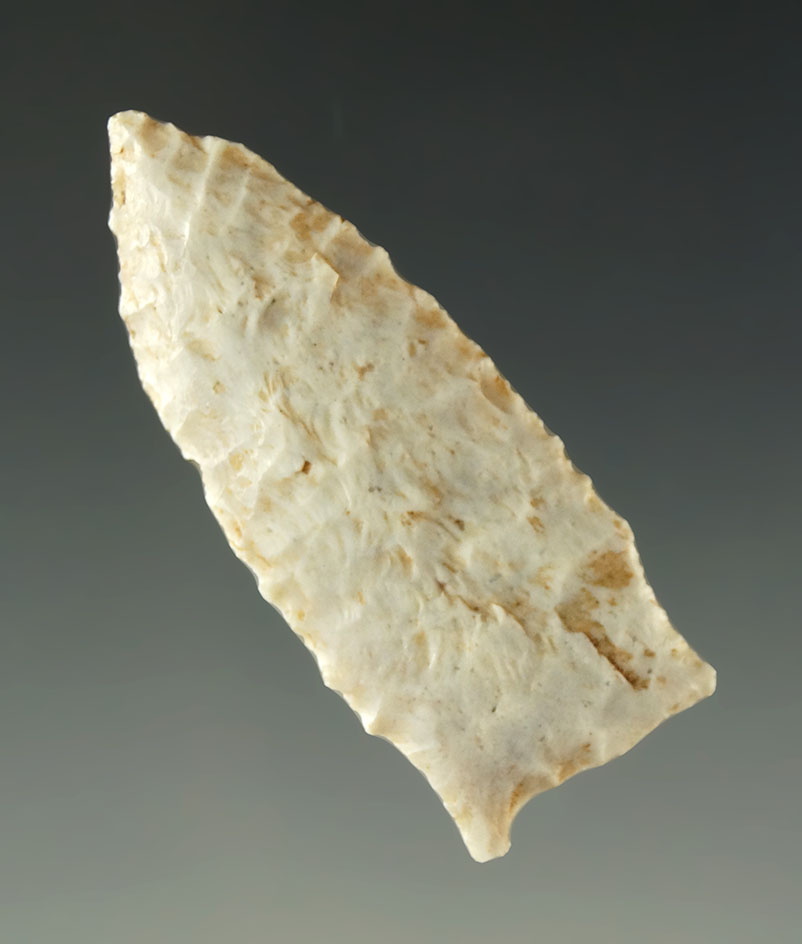 1 3/4" paleo dart point found in Mesa County Colorado.