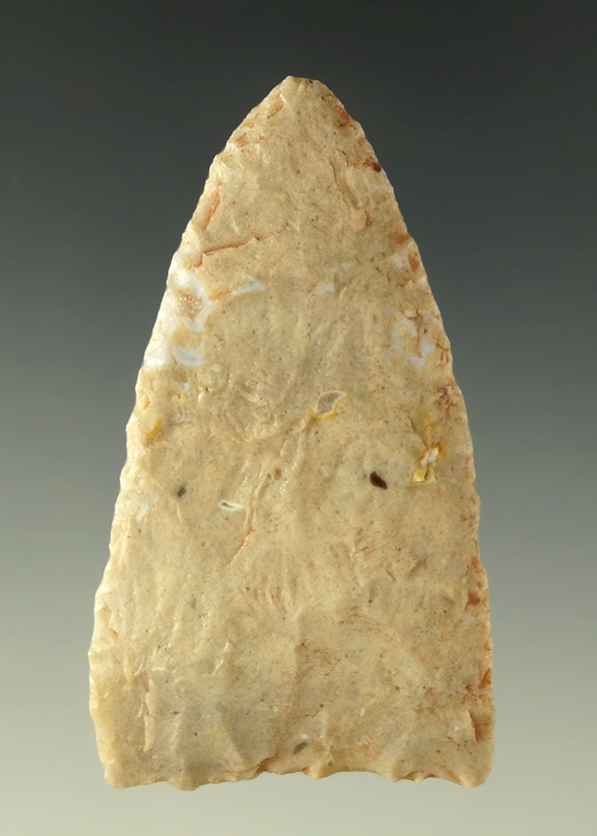 2 5/8" thin triangular knife found in New Mexico.