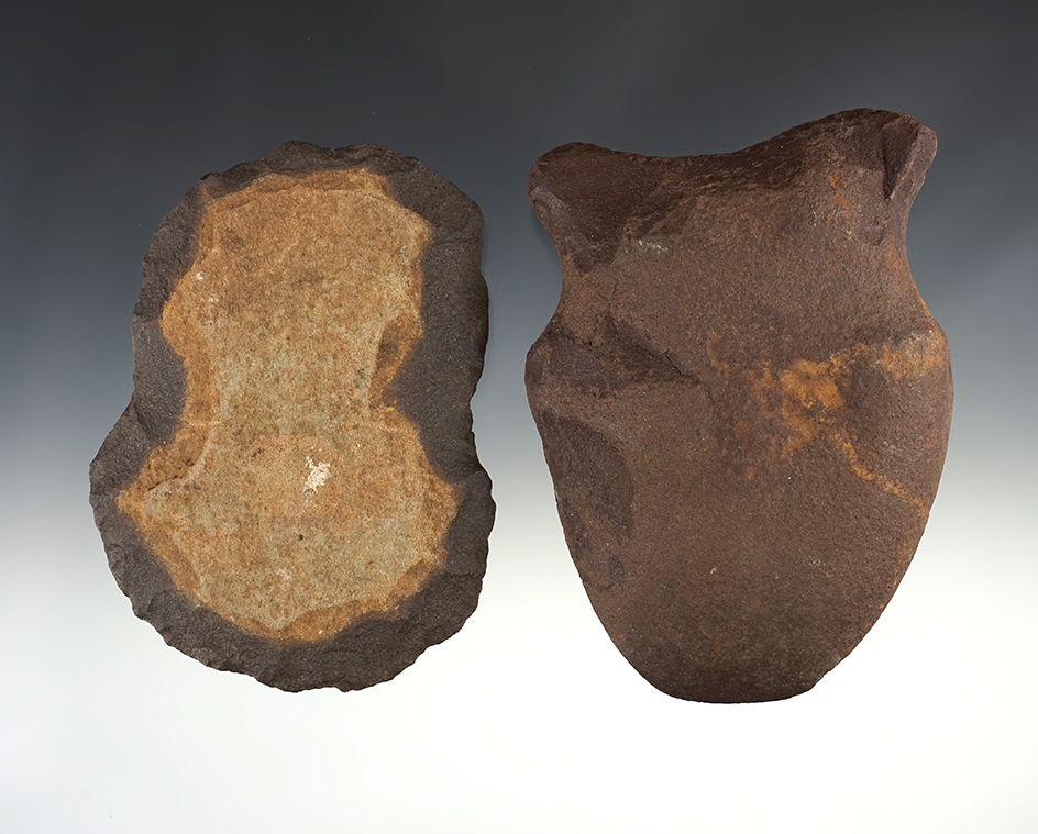 Pair of New Jersey Stone Tools, largest is 5 1/4".