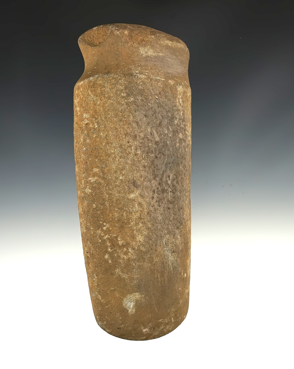 Well made 6 7/16" long 3/4 Grooved Axe with a good bit. Found in the Eastern U.S.