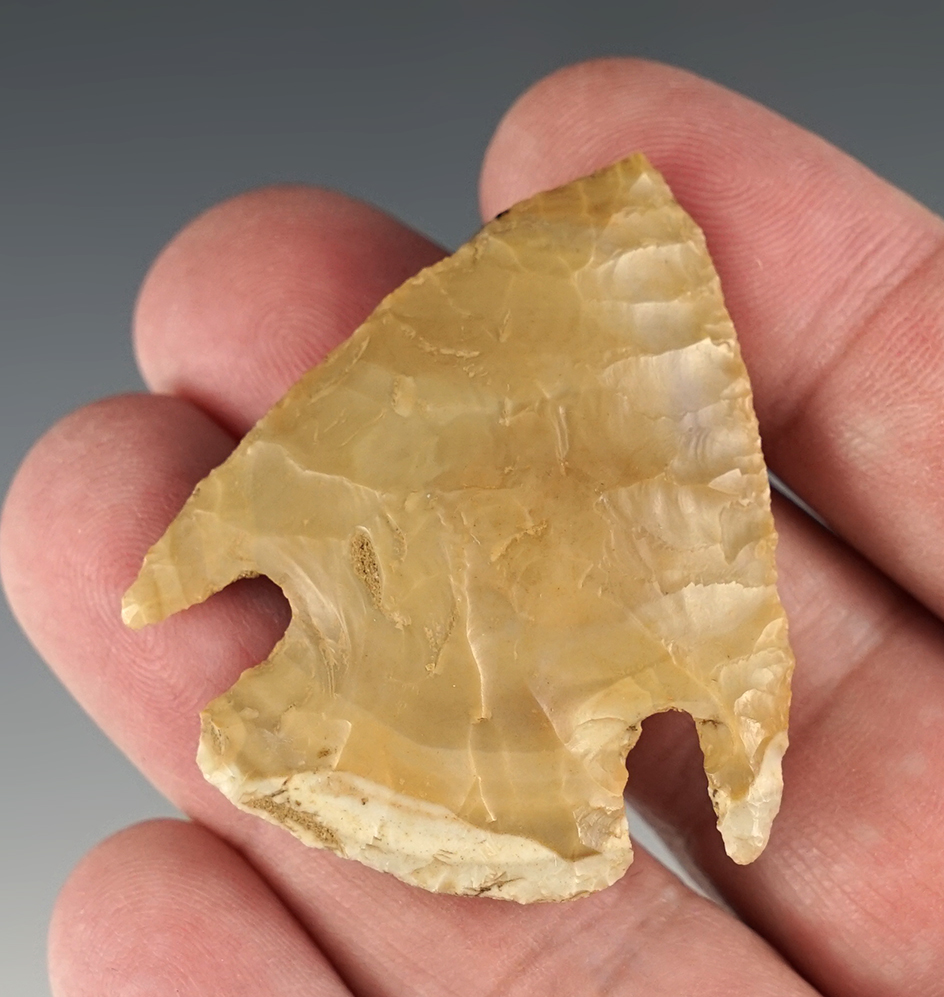 Well made 1 7/8" Snyders found in Greene Co., Arkansas. Made from Crowleys Ridge.