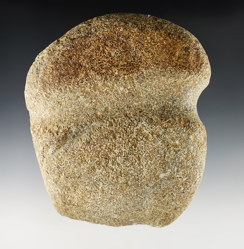 5 1/4" long 3/4 Groove Axe found by the Clark Family in Wabash Co., Illinois. 