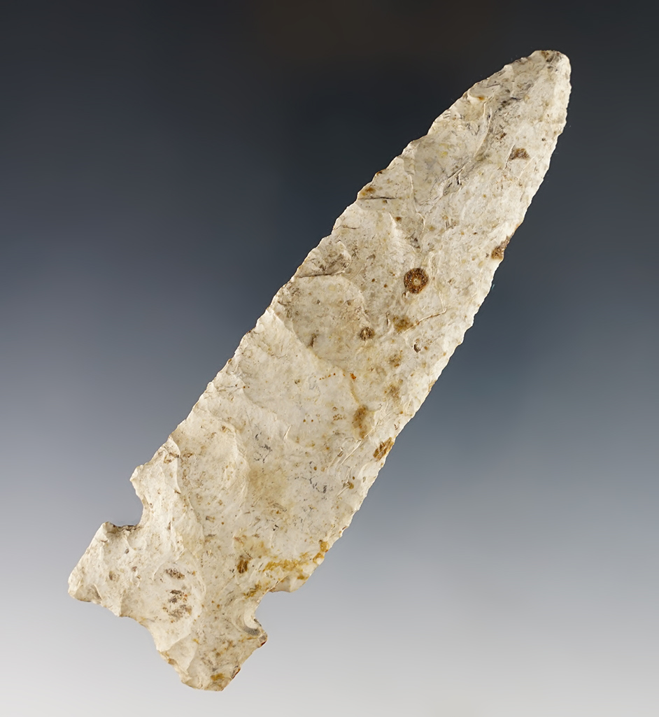 4 3/4" Osceola found in Pike Co., Illinois. Well patinated and in excellent condition.