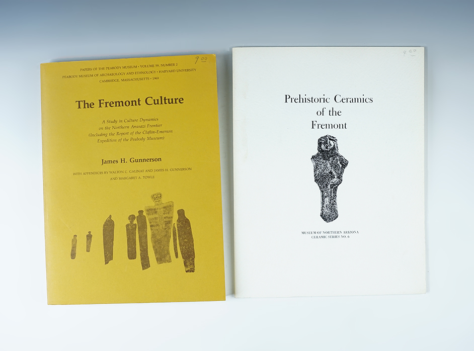 Pair of Softcover Books about the Fremont Culture of N. Arizona. Both in excellent condition.
