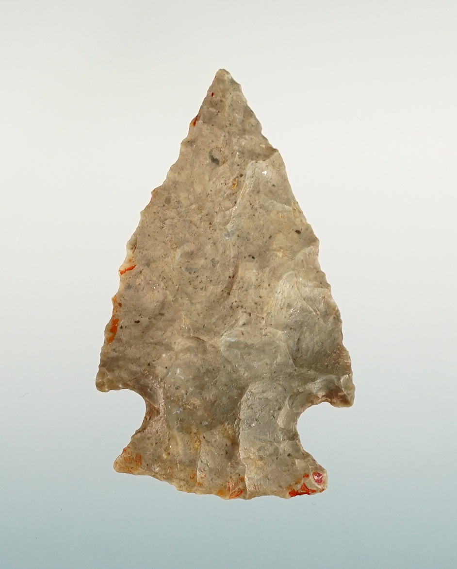 1 5/8" Cornernotch point that is very well styled. Recovered in Colorado.