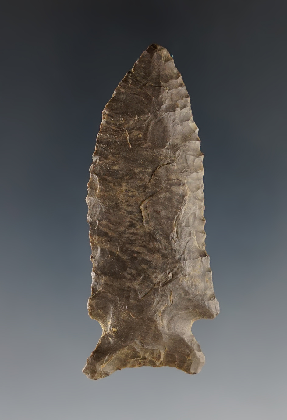 2 5/8" Greenbriar made from Dover Flint found in Tennessee. 