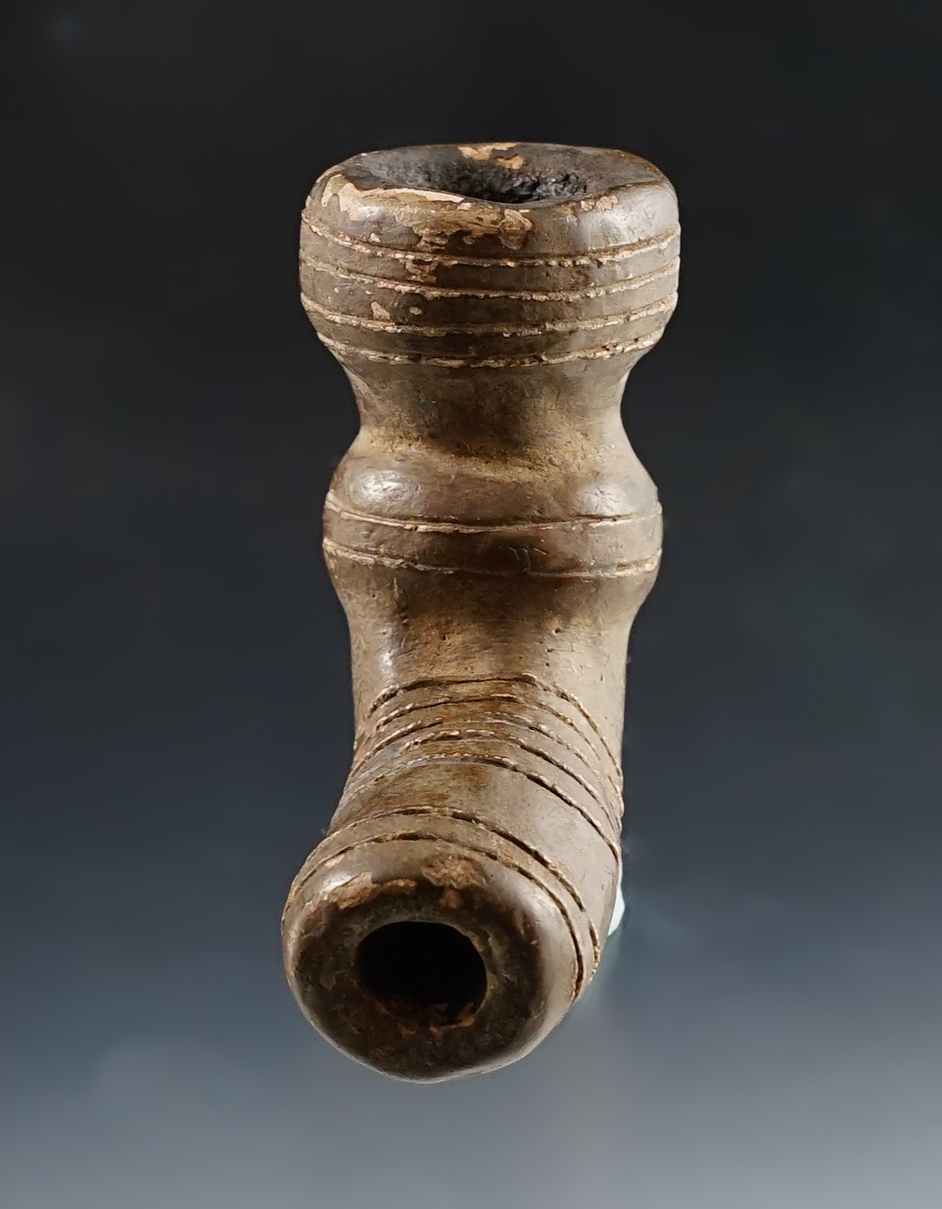 2 7/8" Pottery pipe in very good condition. 