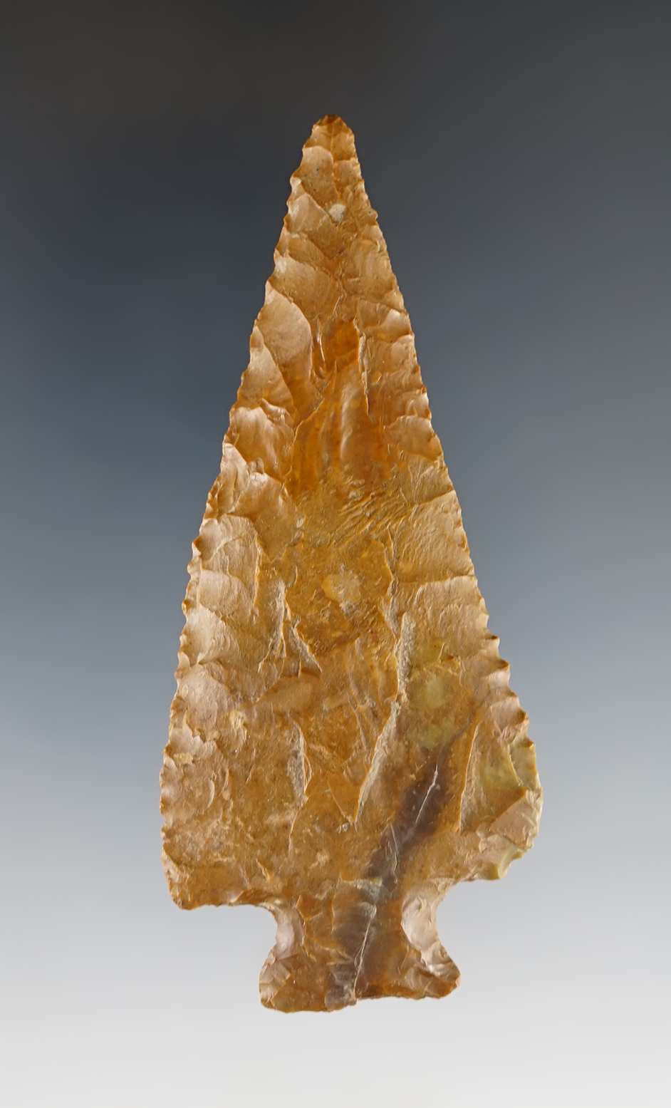 Outstanding color on this 3 7/16" Rossi Expanding Stem. Found in Dixie Valley, Nevada. COA.