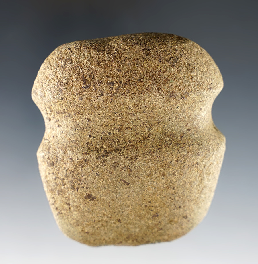 3 3/16" long Full Groove Axe found in Vanderburg Co., Indiana.