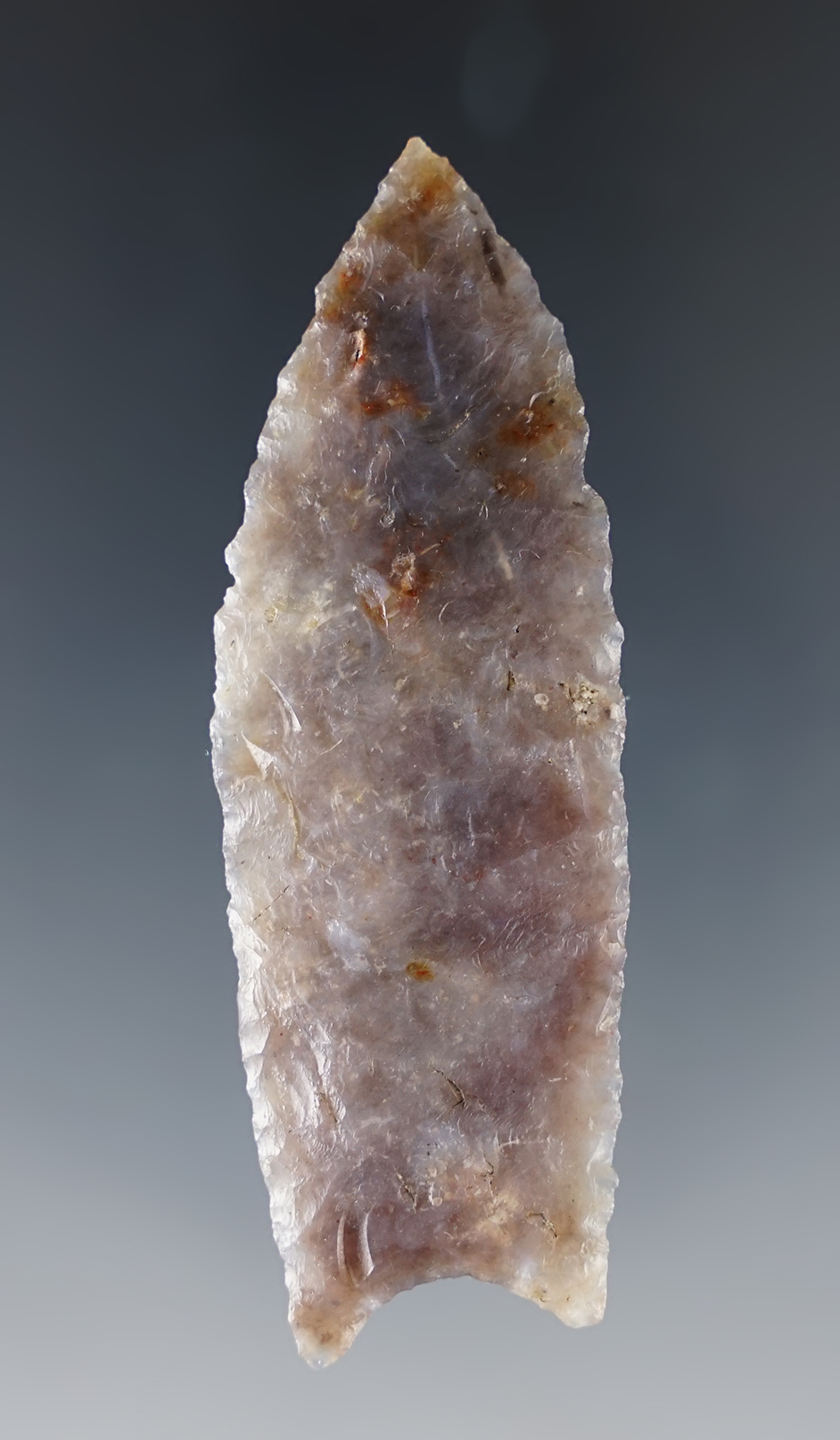 SUPERB! 2 3/4" Black Rock Concave-Base - Agate. Northern Nevada. Comes with a Stermer COA.