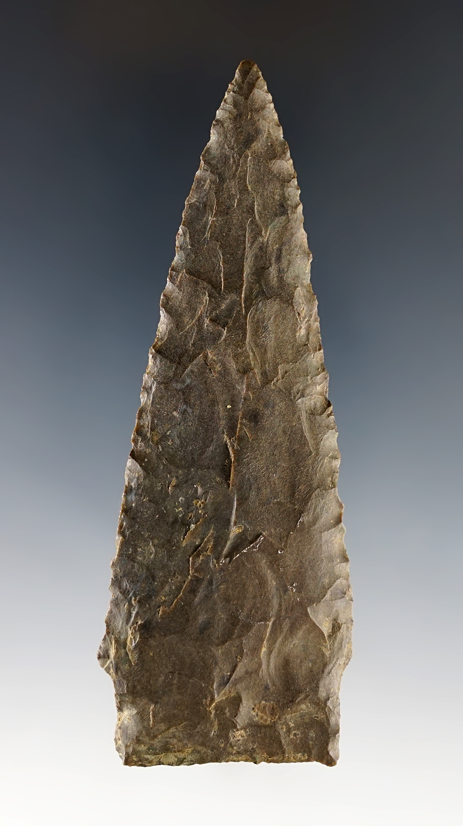 Thin and well made 4" Stemmed Knife found in Tennessee.