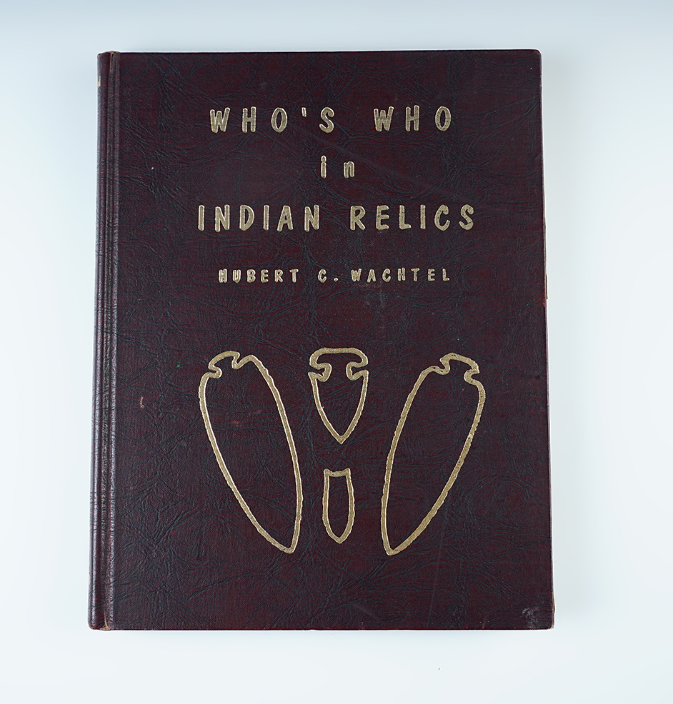 Hardcover Book: "Who's Who in Indian Relics" No. 2 in good condition. 1968.