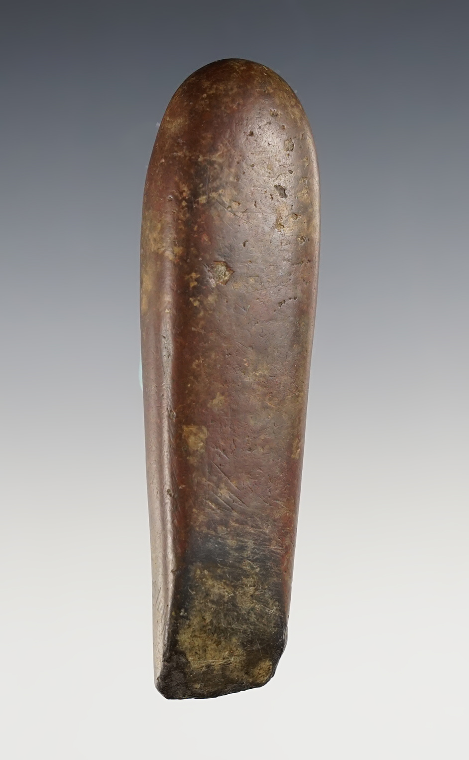 3 11/16" Chisel made from hardstone. Found in Guanacaste, Costa Rica, 300 BCE - CE 600. 