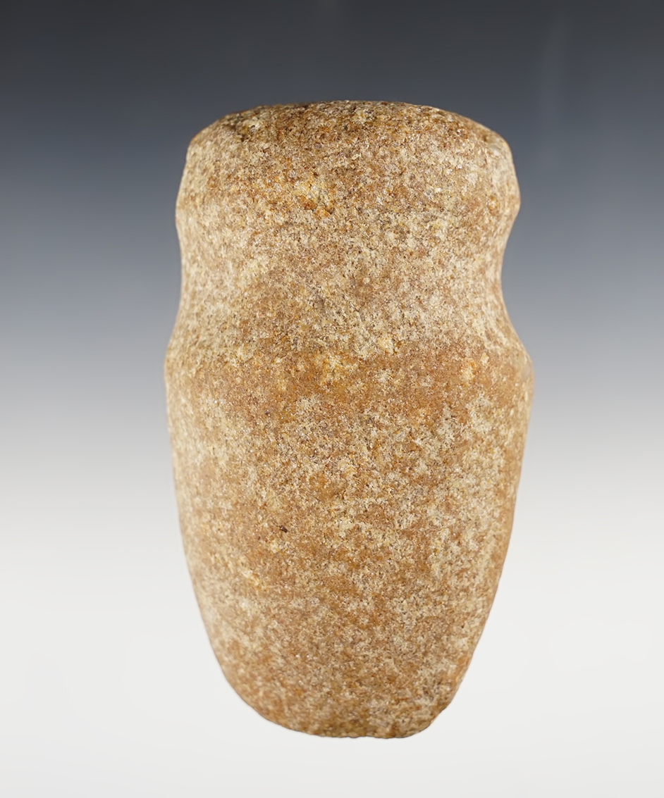 4 5/8" long 3/4 Grooved Ohio Axe that is well patinated.