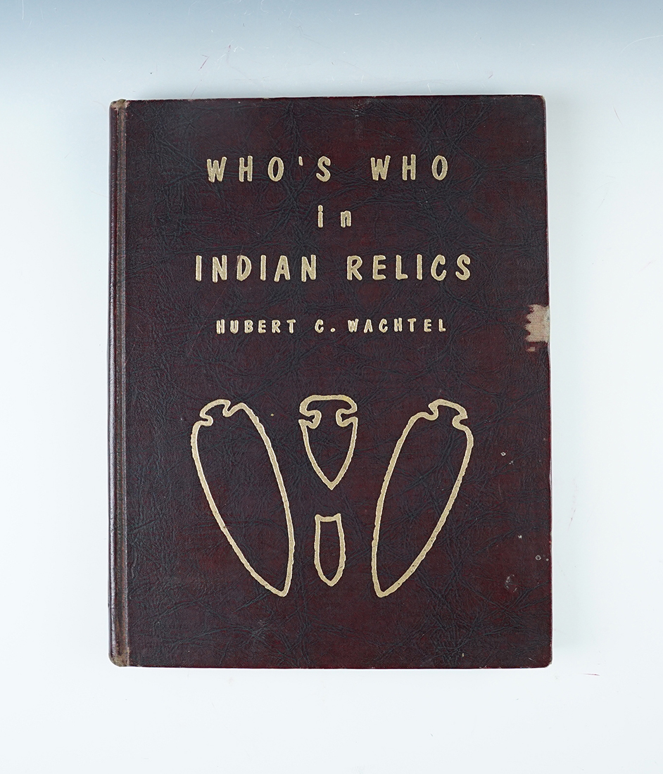 Hardback Book: Who's Who in Indian Relics, No. 2, First Edition 1968. Fair condition with some wear.