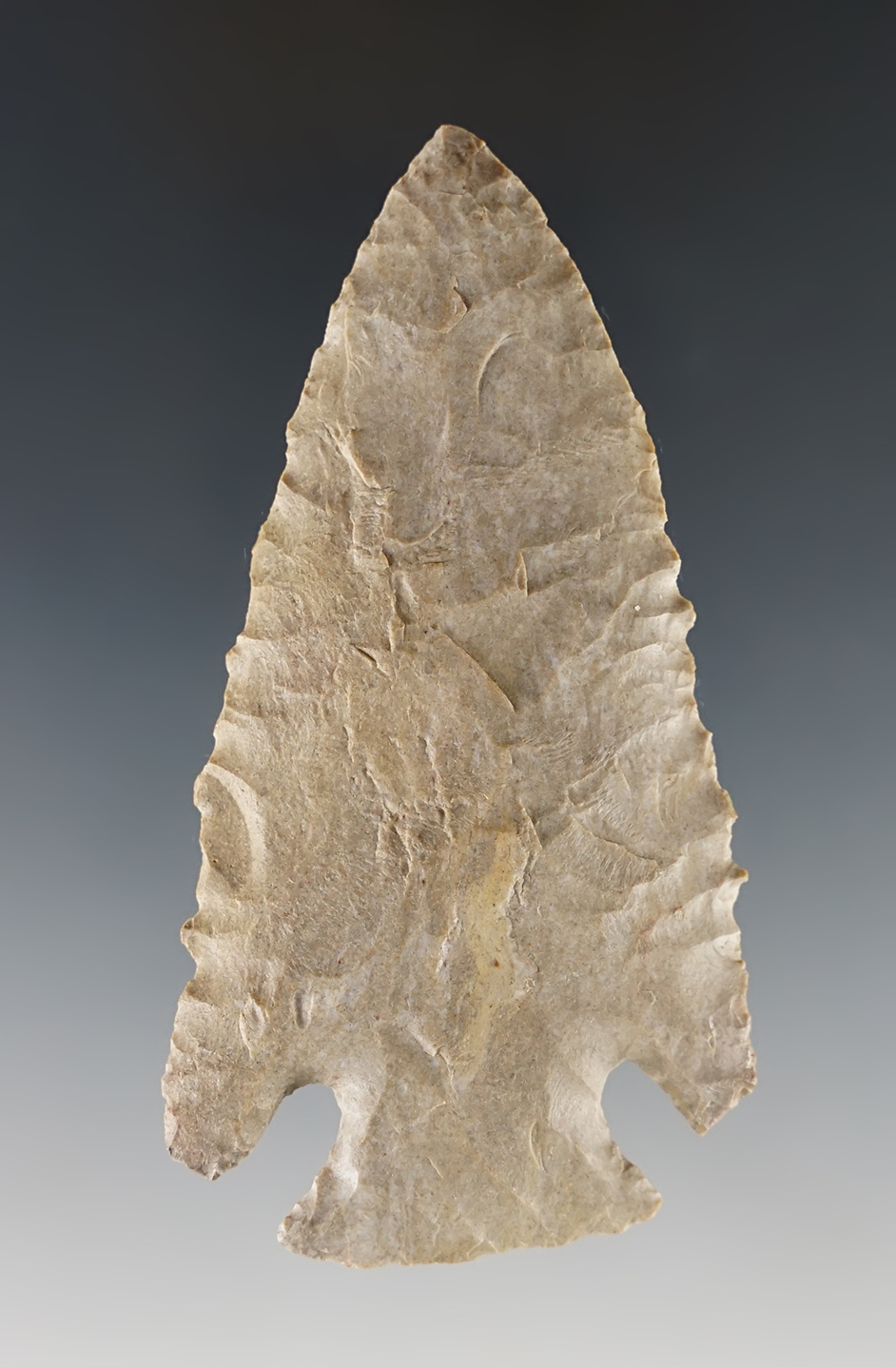 3 1/4" Archaic Lost Lake with nice symmetry and patina. Found in Kentucky.