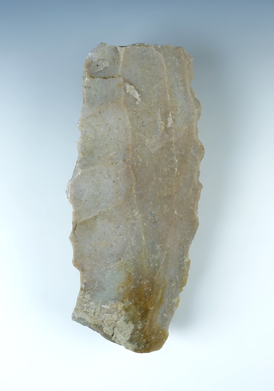 Rare! " tall Le Grand Pressigny Flint core recovered in France.