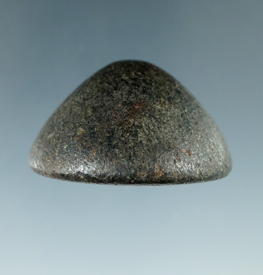1 3/4" Adena Hardstone Cone found in Marion Co., Ohio. Pictured in Who's Who #10, page 64.