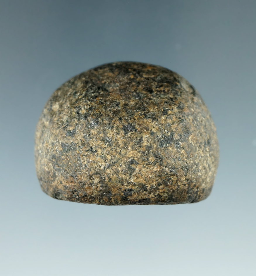 1 1/2" Woodland Granite Cone found in Hocking Co., Ohio.  Ex. Wehrle (3262W), Max Shipley.