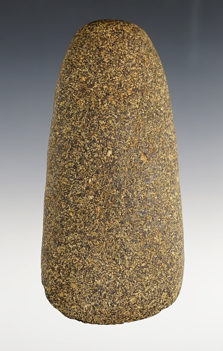 4 9/16" Celt found in Lorain County Ohio by B. B. Thomas.